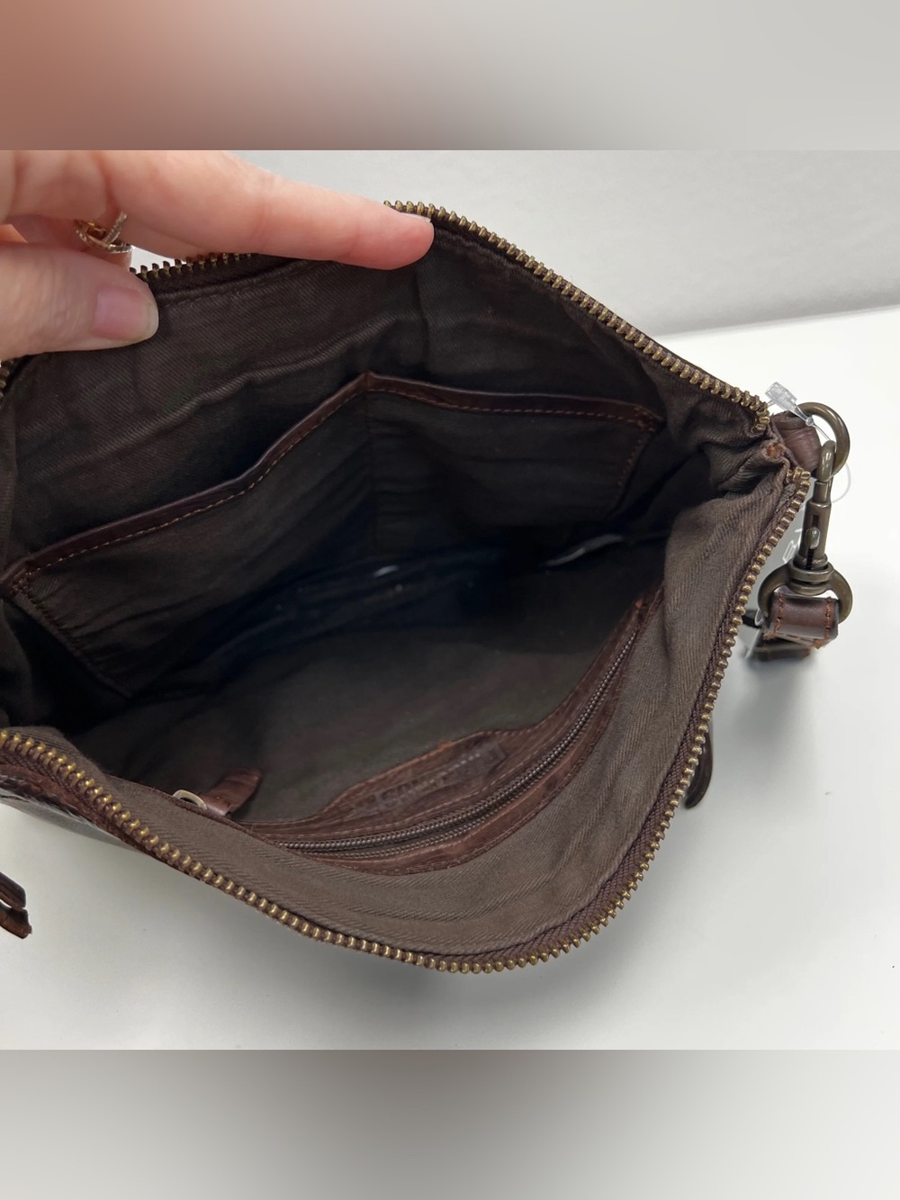 Pikolinos Brown Crossbody Purse - Picture 4 of 5